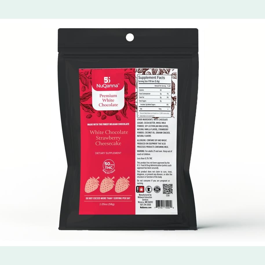 White Chocolate Strawberry Cheesecake 50mg D9