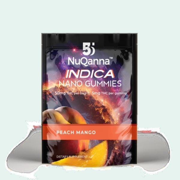 Peach Mango Indica Nano Gummies